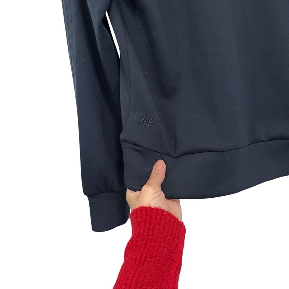 Athleta Allure 1/4 Zip Pullover Sweatshirt Blue XS - Picture 9 of 9